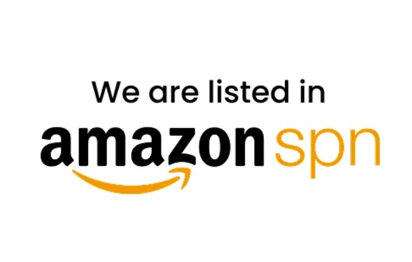 Listed in Amazon SPN badge