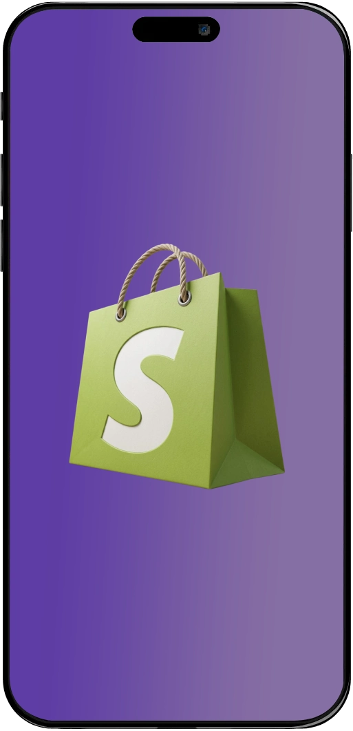 Shopify Automation store screenshot on mobile
